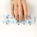 Factory Price Customized Design Gel Nail Wraps New Design Semi Cured Gel Nail Stickers