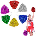 Tinsel Cheerleader Pompoms Dance Party Accessories for Graduation Noise Makers and Sporting Events Makers Cheerleading Pom Poms