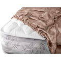 100% Mulberry Silk Fitted Sheet Natural Real Silk Bed Sheets