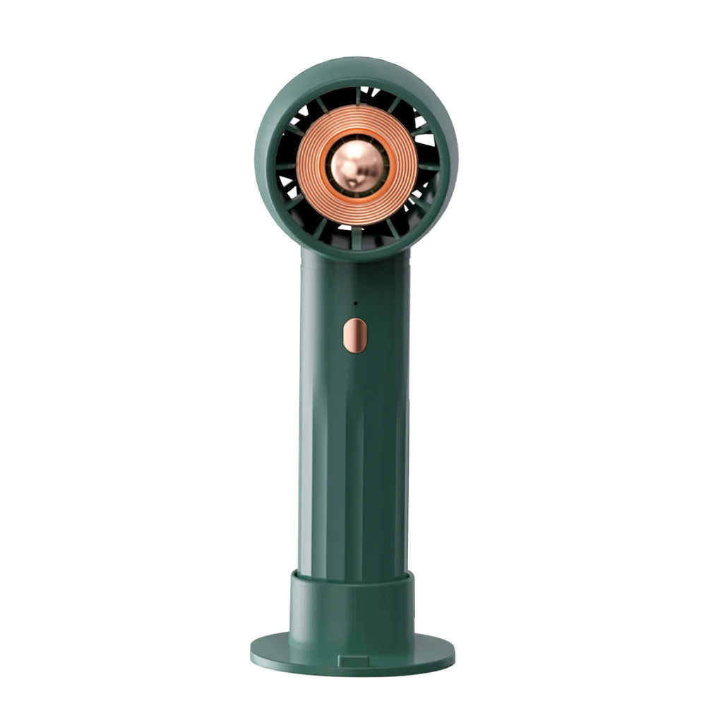 New Fashion Portable Mini Electric USB Turbine Hand Fan Household Sundries for Outdoor Use