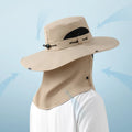 New Outdoor UV Protection Summer Breathable Fishing Flap Sun Bucket Hats