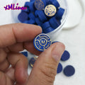 New Customized Dark Blue Pool Cue Tips 14mm M Hardness Snooker Cue Tip 6 Layers Billiard Cue Tip Billiard Accessories
