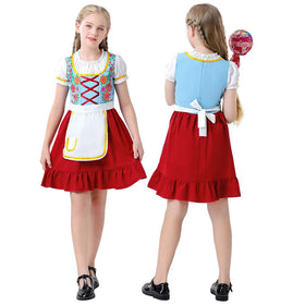 Kids Bavarian Lederhosen German Traditional Kid Oktoberfest Costume Set TRAD-006