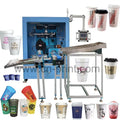 New Paper and Pet Cup Tube Printer Full Color Plastic Cups Automatic Screen Printing Machine for Coffee and Juice