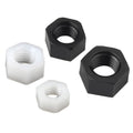 DIN 934 PA66/PA6 Plastics Nylon Hex Nut  China Factory Outer Hexagonal Nut M3-M30