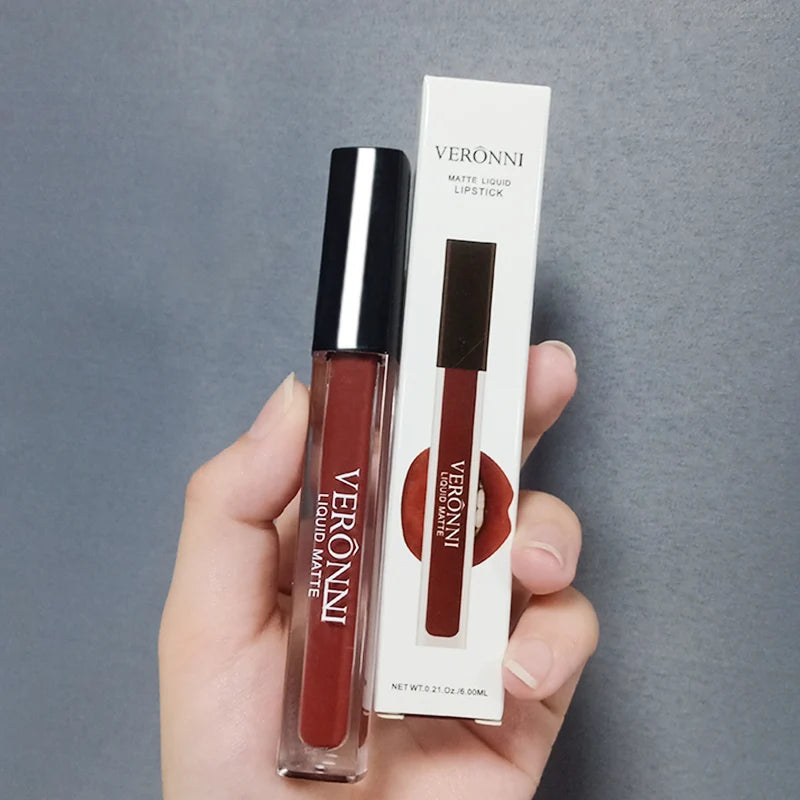 14 Color Maquiagem Velvet Lipstick Waterproof Lips Makeup Liquid Lipstick