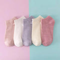 Wholesale 5 Pairs Japanese and Korean Ins Trendy Socks for Women in Spring Summer Shallow Low-top Short Boat Invisible Socks