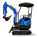 AIWEIYA 1ton 1.6t Mini Tailless Earth Moving Excavator Digger with 0.03cbm Bucket