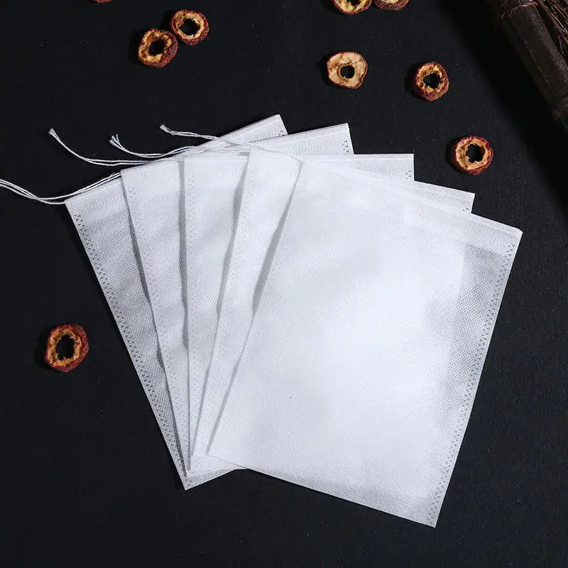 Chinese Herbal Medicine Foot Bath Tea Bags 12*16cm 13*18cm  Drawstring Non-woven Fabric Tea Filter Bag