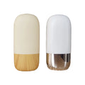 Customization Personal Care Support Modern Design Bottle 15ml 20ml Cream Tube Wooden and Aluminum Screw Cap Bottle
