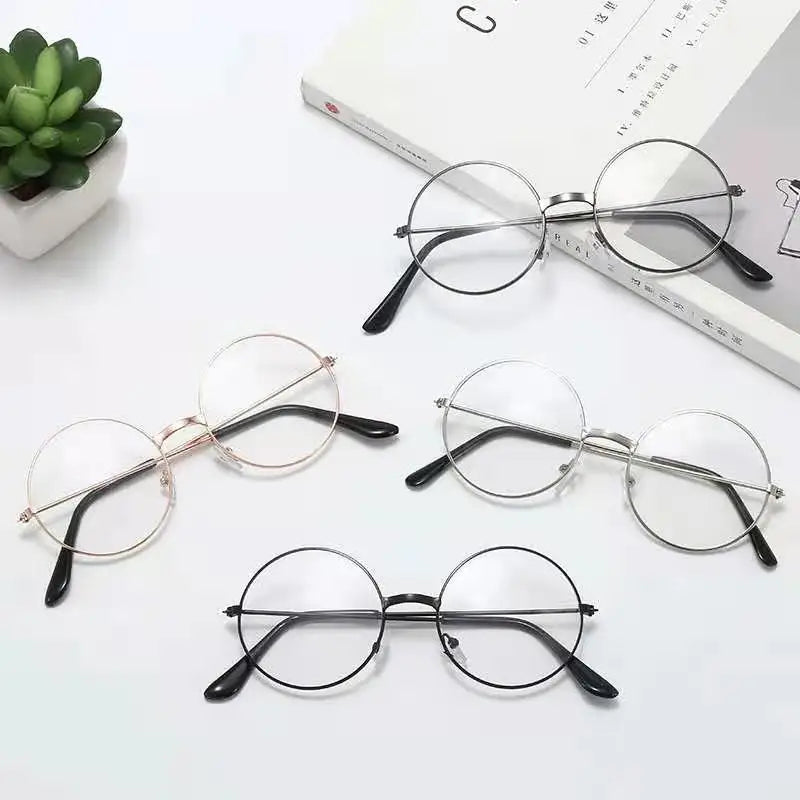 Retro Round Kids Lovely Metal Optical Glasses Fashion Metal Optical Glasses for Kids Newest 2022