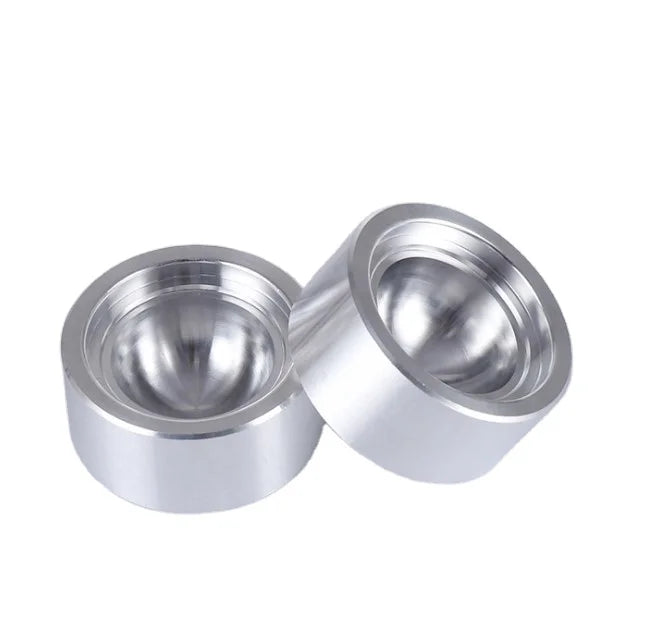 DIY Spherical Round Silver Aluminium Lip Balm Lipstick Filling Mold