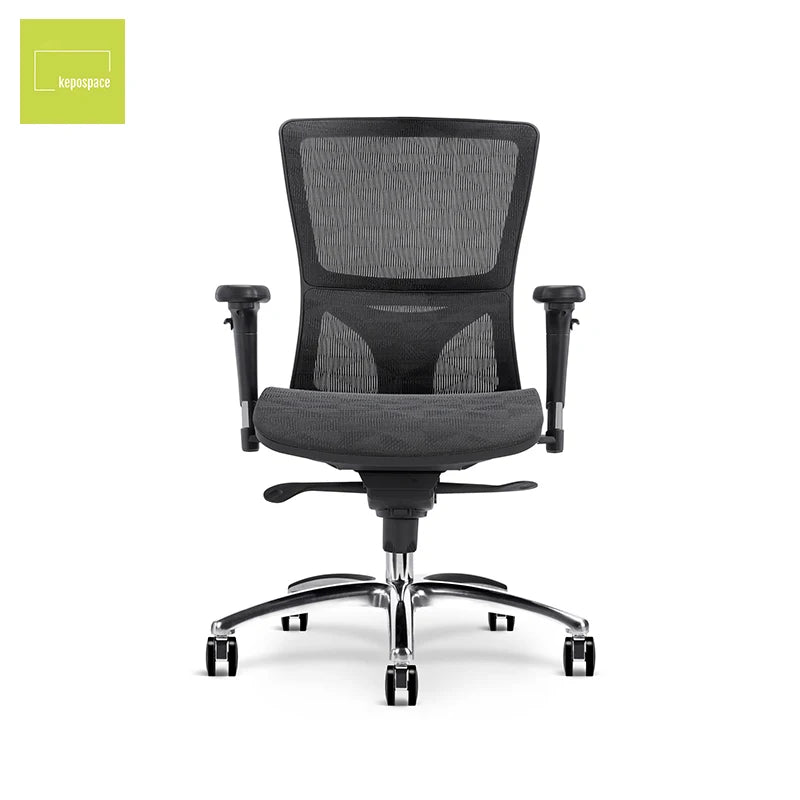 Simple Comfortable Computer Work Chair Office Desk Chair for Modern Adjustable Office Ergonomic Mesh Chair With Lumbar Support