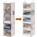 2024 Hot Selling New Design Five Layers Water Proof Wardrobe Hanging Organizer