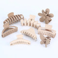 MIO Large Size Hair Claw Clips Nonslip Big Clamps Matte Hair Clips Women Solid Colors Elegant Geometric Flower Hair Claw Clip