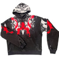 OEM Custom High Quality Dropped Shoulder Pullover Sweatshirt Oversized Heavy Digital Print and Embroidered Jogging Fleece Hoodie