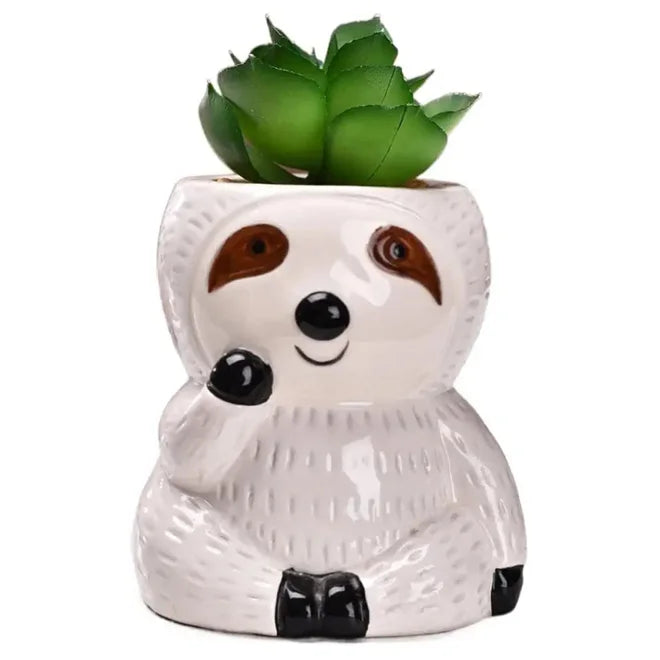 Wholesale Ceramic Small Succulent Planter Cute Animal Planters Pots Flowerpot Container for Indoor Outdoor Plants
