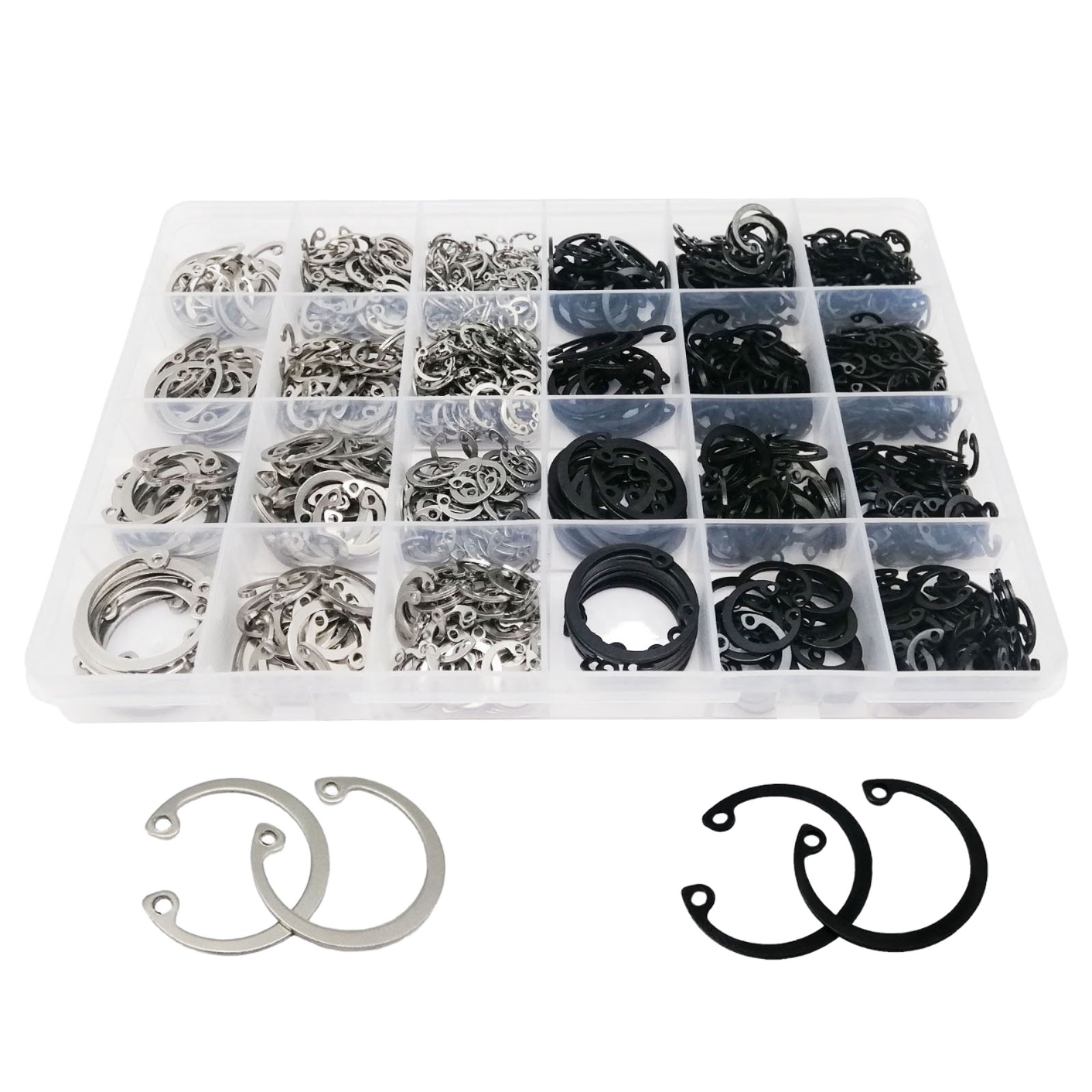 Stainless Steel Plain Split Flat Washer Class 3.6 C-Shaped Inner Card Hole Stopper Card Spring Positioning Bearing Automotive