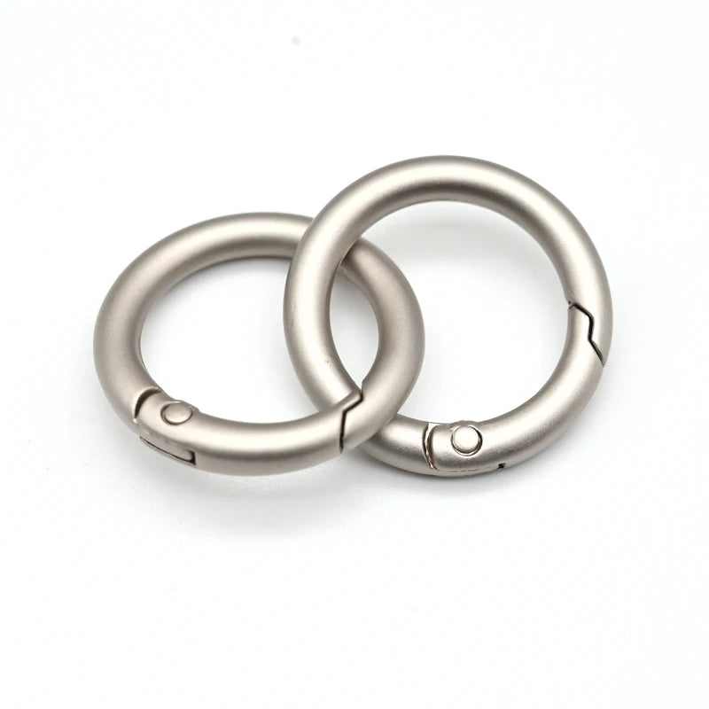 YYX Round Carabiner Bulk Spring O Ring Snap Round Carabiner Ring