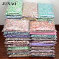 JUNAO 2mm 3mm 6mm 89 Colors Round Crystal Strass Flat Back Resin Diamond Transparent AB Rhinestones for Dress