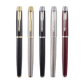 Luxury Design Custom Personalized Stainless Steel Sports 0.5mm Rollerball Pen Black Ink Business Gift Park Pen