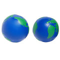 Promotional Earth Global PU Anti-Stress Ball Relaxing Earth Globe Stress Relief Toys