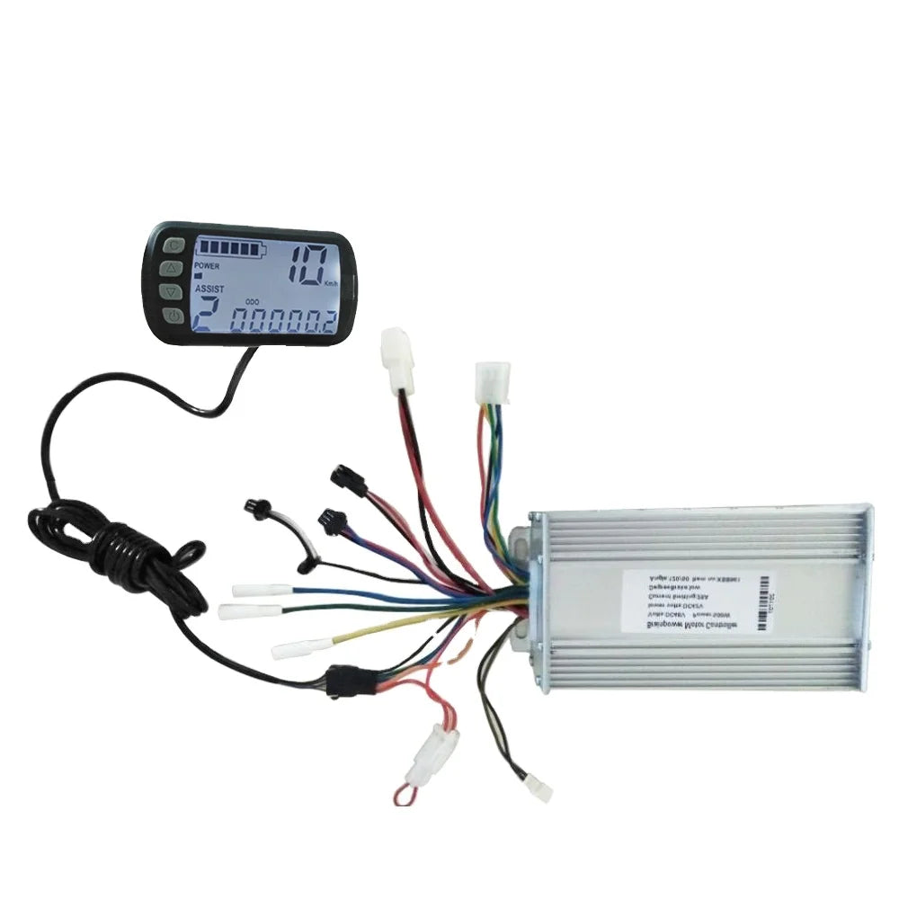24V-48V 250W Electric Bike Controller with LCD Display