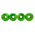 Wholesale Custom Qualified Skateboard Wheel of 54mm Yellow and Green Mixed Color Wheels