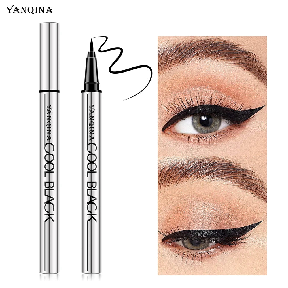 Ladies Makeup Cosmetic Water Proof Liquid Eyeliner Korean Cosmetics Makeup Hyper Easy Liquid Pen No-skip Eyeliner