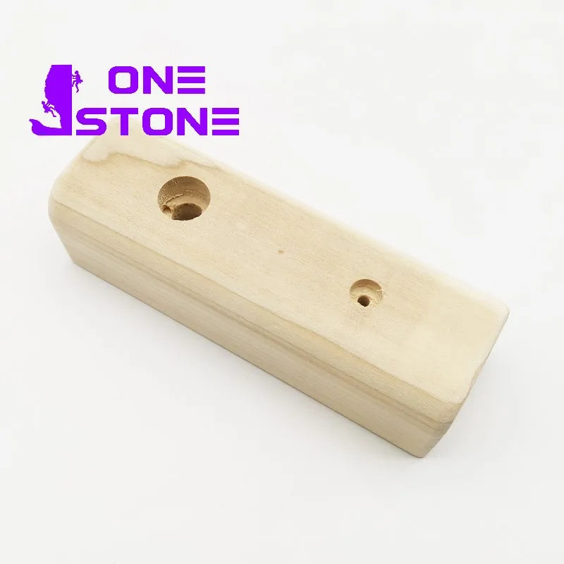 ONE STONES Sports Entertainment Wood Rungs Set Climbing Holds Rock Climbing Bouldering Board Training 150x60x50mm All Seasons