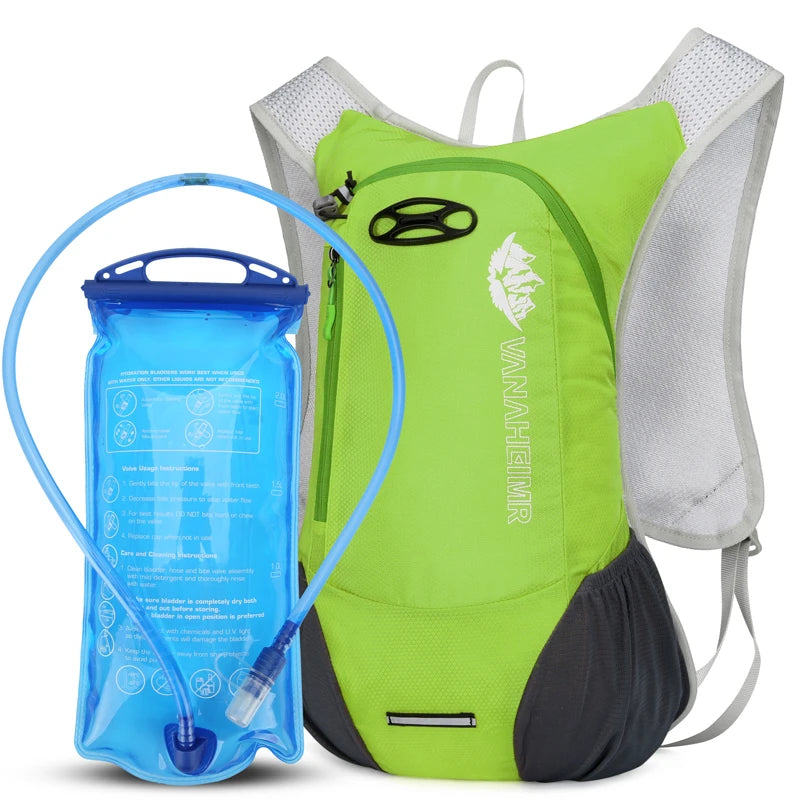 Factory Wholesale Lightweight Foldable Sports Backpack for Outdoor Travel Hiking and Cycling with Water Bag