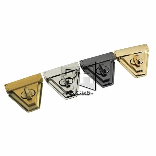 Metal Fashion Turn Lock Twist Lock Clasp Closure Parts for Leather Craft Women Bag Handbag Purse DIY Hardware Accessories
