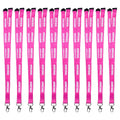 Cheap Logo Custom ID Card Holder Lanyard Sublimation Polyester Neck Strap Lanyard with Lobster Claw Hook Safety Buckle