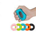 Strength Trainer Silicone Hand Grip Strengthener Ring Adjustable Finger Grip Workout - Double Force Grip Rings for Rock Climbing