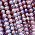 Freshwater Purple Candy 3-3.5mm NGTC Certified AAAA Grade Pearl Vintage Wholesale Natural Loose Beads Bulk Making