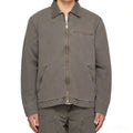 Custom 100% Cotton Workwear Jacket Heavyweight Windbreaker Cargo Jackets with Turn-Down Collar for Men