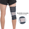 Custom New Design 3D Knitted Elastic Nylon Knee Support Sleeve Compression Sports Knee Brace With Silicone Pads