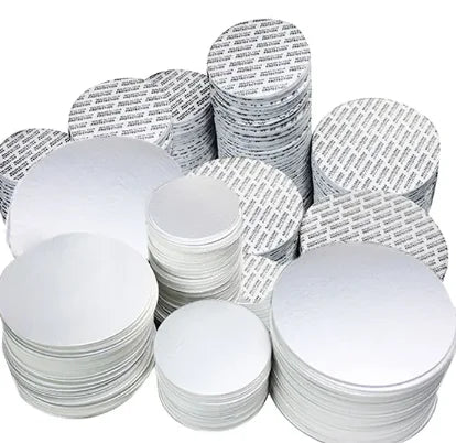 Free Samples Composited Biodegradable Aluminum Foil Sheet Seal Liner for PP HDPE PET Capsule Bottles Sealing Lids