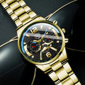 2021 Men Fashion Business Clock Luxury Crystal Steel Watch Waterproof Casual Date Quartz Watches Men Wristwatch Relogio Masculin