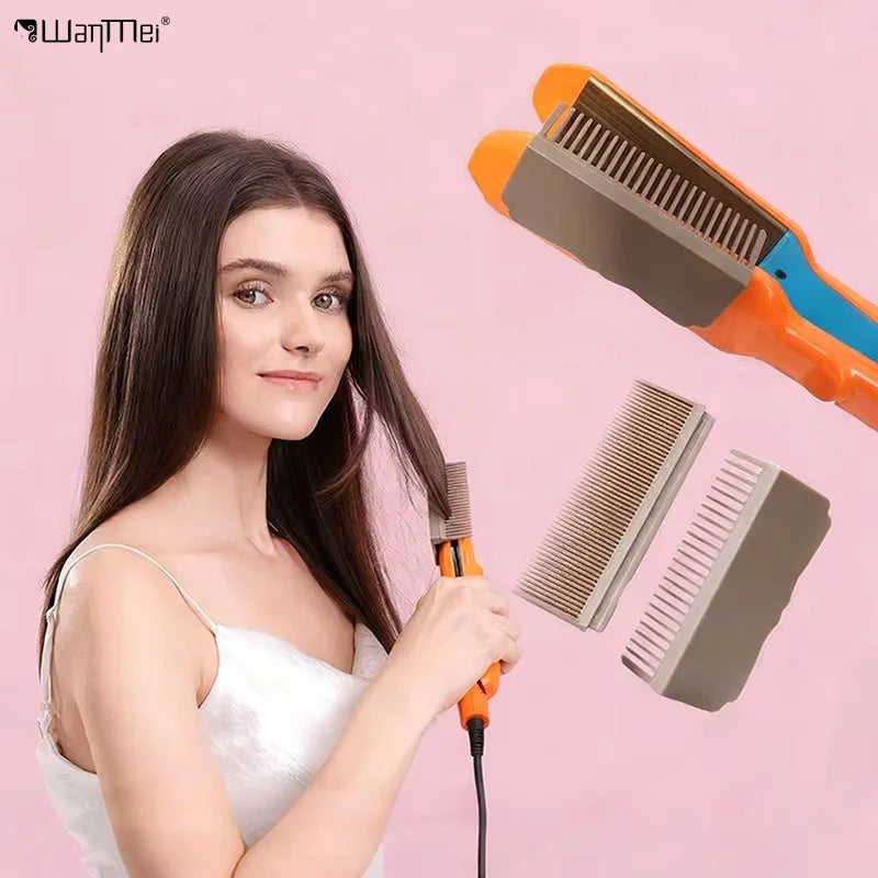 Wanmei New Carbon Fiber Hairdressing Styling Accessories Hair Straight Splint Comb Hair Splint Hot Nimble Comb