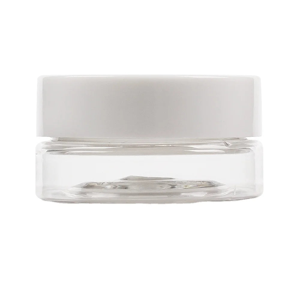 Mini Size Nail Gel Jar Empty Multi-purpose 8ml Empty Makeup Diy Lip Balm Serum Jar Travel Size Custom Lip Scrub Jar