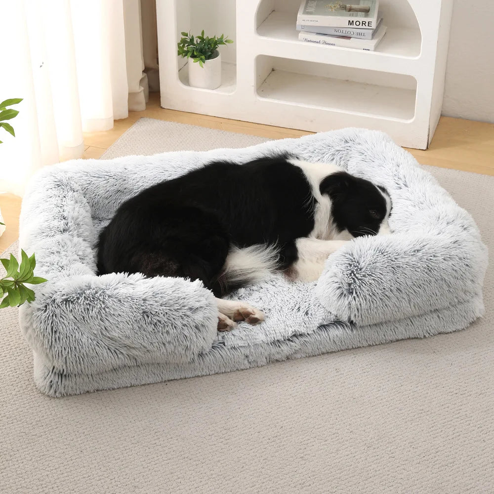Multiple Colors Pet Bed for Small Medium Large Dogs Cats Pet Nest Kennel Indoor Soft Sleeping Mat Winter Cat Dog Sofa Bed