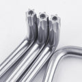 Double-ended Star Hex Allen Key Torx Key Plum L Type Socket Torque Wrench Plum Blossom Star Hollow Anti-theft Wrench