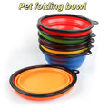 Customizable with Small MOQ Foldable Silicone Pet Water Bowl Collapsible Travel Dog Pets Bowls and Feeders