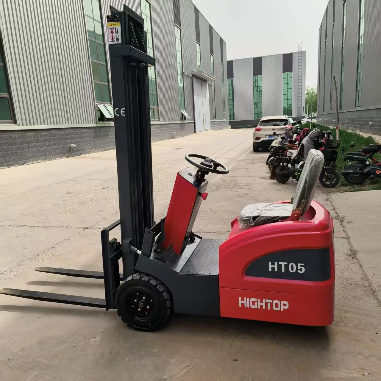 Electric Forklift Cost 48V 60V Forklift Lithium Battery 0.5ton 1ton 2ton  3tonpallet Fork Lift New Forklifts