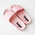 Wholesale Custom PVC Slippers for Women Breathable Sandals with Logo Summer Fashion Outdoor Bathroom Beach Slide Spring Suitable