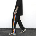 OEM Custom  Trousers for Men Street Wear Stock Mens Casual Track Pants