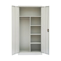 2 Swing Door Cupboard Clothes Storage Steel Locker Gym Locker Cabinet Closet Metal Almirah Wardrobe Placard De Chambre