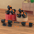 40kg Combination Adjustable Dumbbell Set Newest Automatic Locking Octagonal Barbell Set Free Weights for Sale