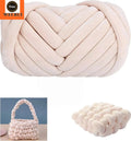 Arm Knitting Hand Knitting Yarn Chunky Yarn Cotton Tube Bulky Jumbo Tube Giant Cotton Tube Yarn